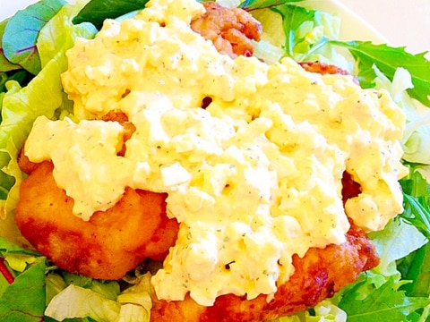 鶏むね肉でやわらか 冷めても美味しいチキン南蛮 レシピ 作り方 By 青色カエル 楽天レシピ